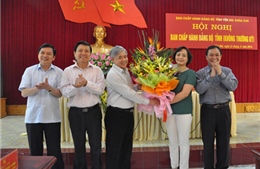 Bà Phạm Thị Thanh Trà được bầu làm Phó Bí thư Tỉnh ủy Yên Bái